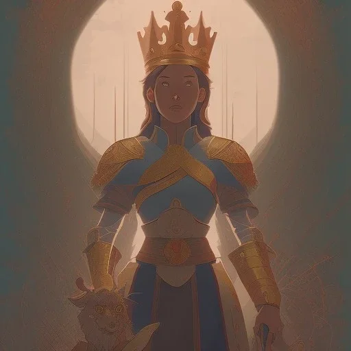 KING ARTHUR with crown.intricate detail.Diseney,studio ghibli,Kilian Eng,Ohrai, korra character, style.