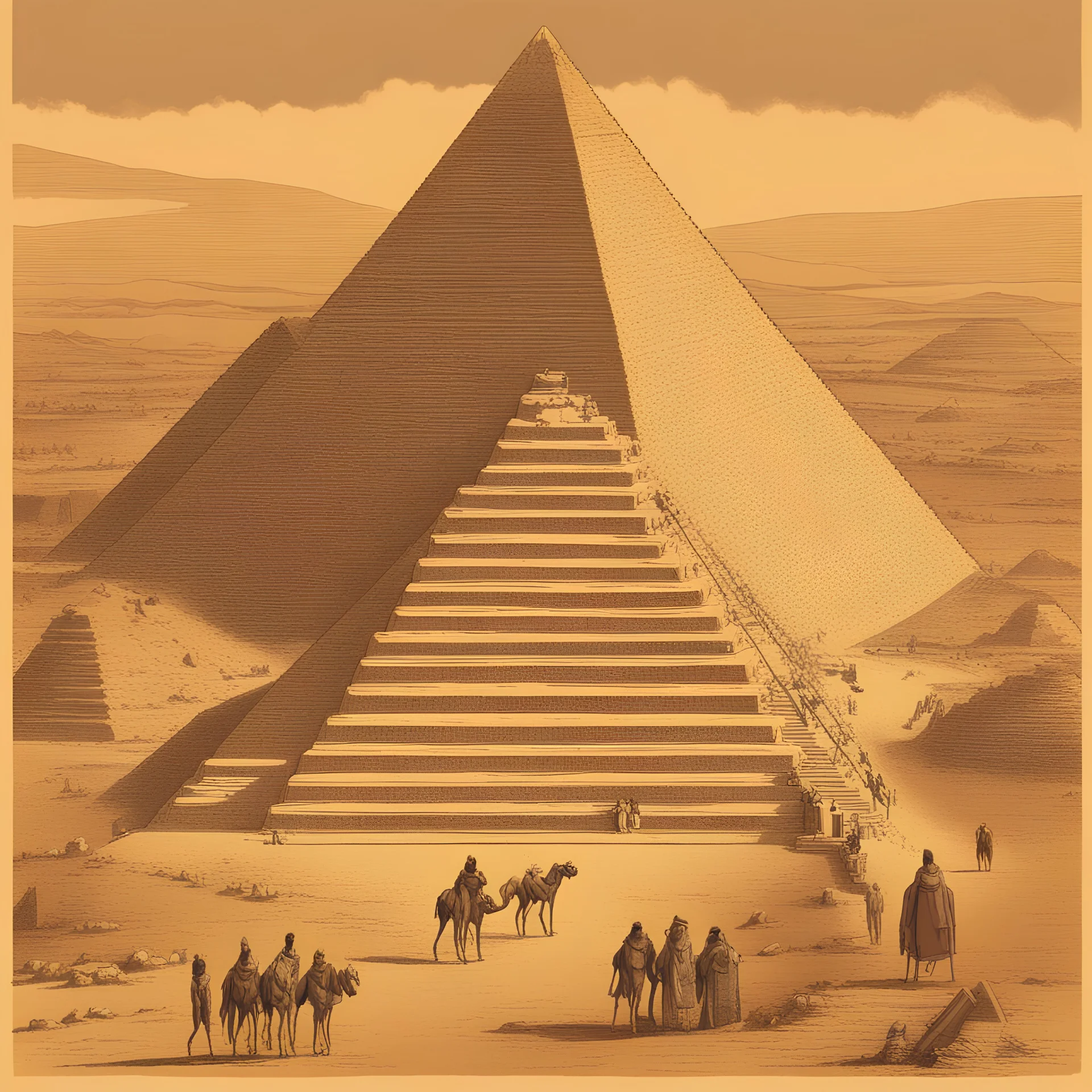 pyramid of ancient egypt