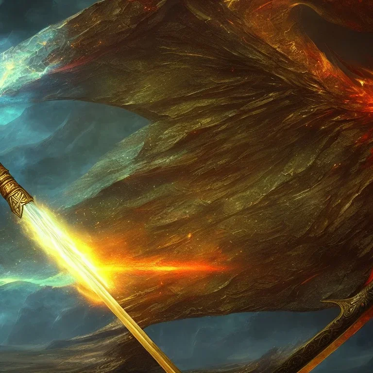 magical longsword, fantasy art, 8k, texture, magic, arcane, details, astral