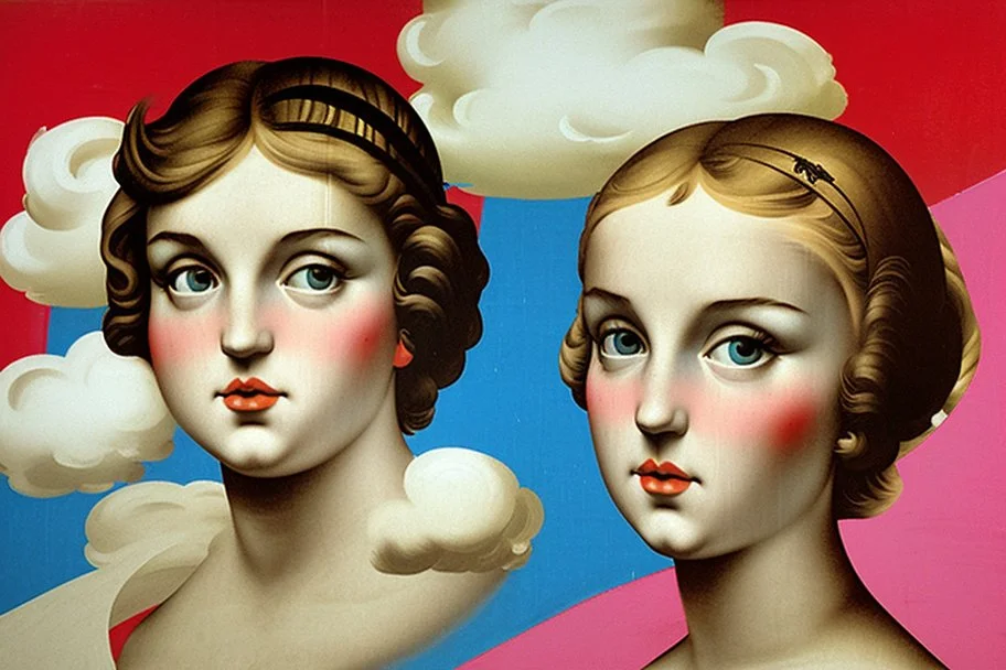 pop art cloud andrea del sarto