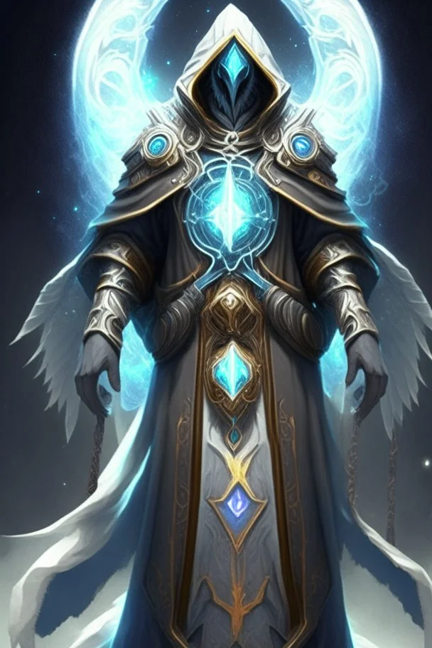 ancient prophet archmage celestial armor faceless