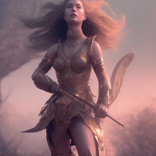 beautiful girl warrior figure,upscale,maximise, object shadow,extraordinary, sharp focus,macro lens,intricate filigree metal design, full body portrait, cinematic, unreal engine 5, 8k, hyper realistic. Volumetric lighting, unreal engine 5 ,hyper elegant,hyperphotorealistic, epic composition,cinematic lighting, hyperphotomaximalist, masterpiece,epic composition, tilt shift blur, by japbun2-40