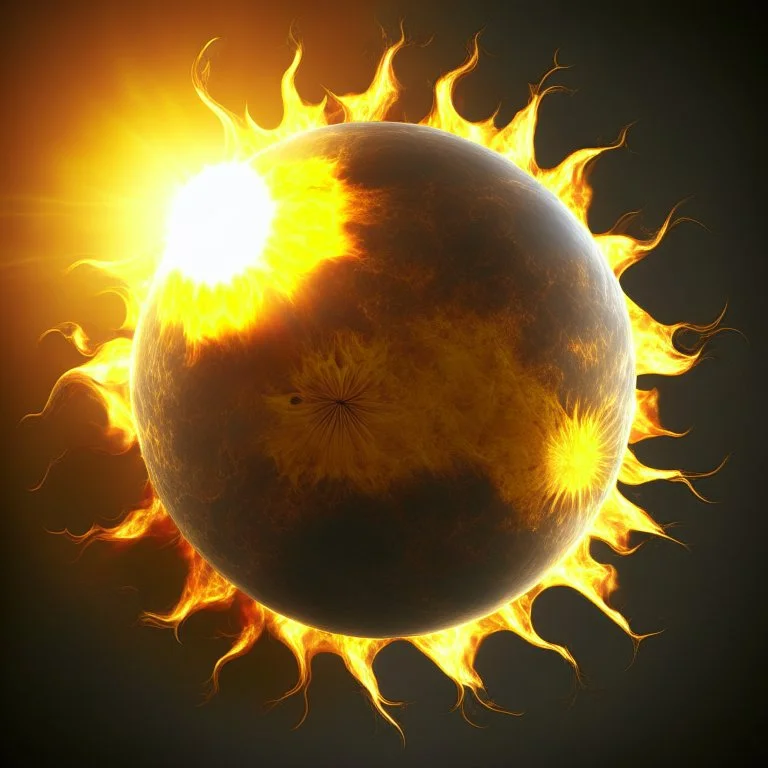 realistic sun