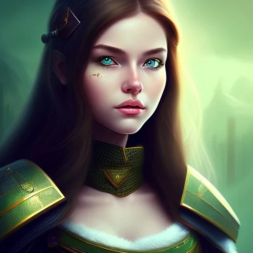 Halfling, woman, adventurer, green eyes, magic, Lilith, smooth, dagger