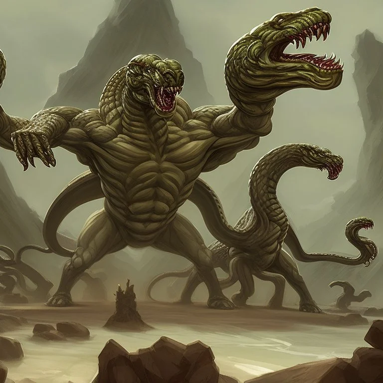 a false hydra from D&D