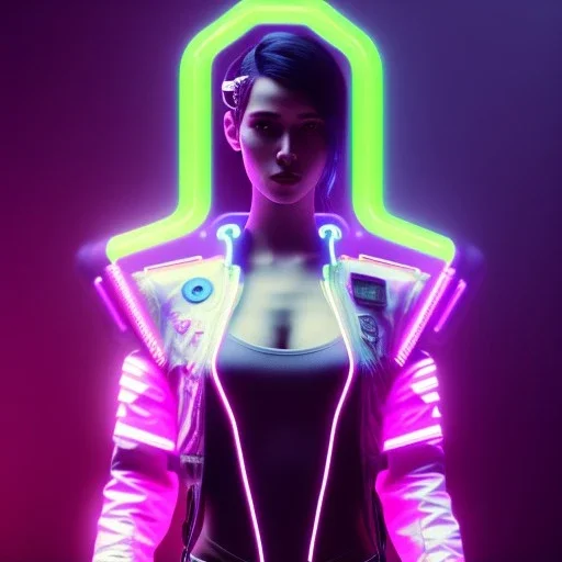 Most beautiful cyberpunk girl ,neon lighting,wearing of cyberpunk2077 outfit, polaroid,outdoors,macro lens, cinematic, unreal engine 5, 8k, hyper realistic. ambient lighting, elegant,hyperphotorealistic, cinematic lighting, hyperphotomaximalist, masterpiece,epic composition, tilt shift blur, by japbun2-40