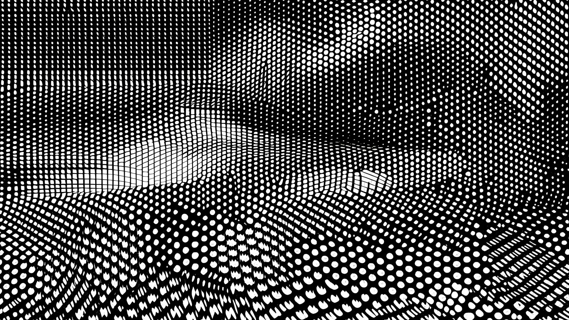 Halftone background. Grunge halftone pop art texture. White and black abstract wallpaper. Geometric retro vector backdrop