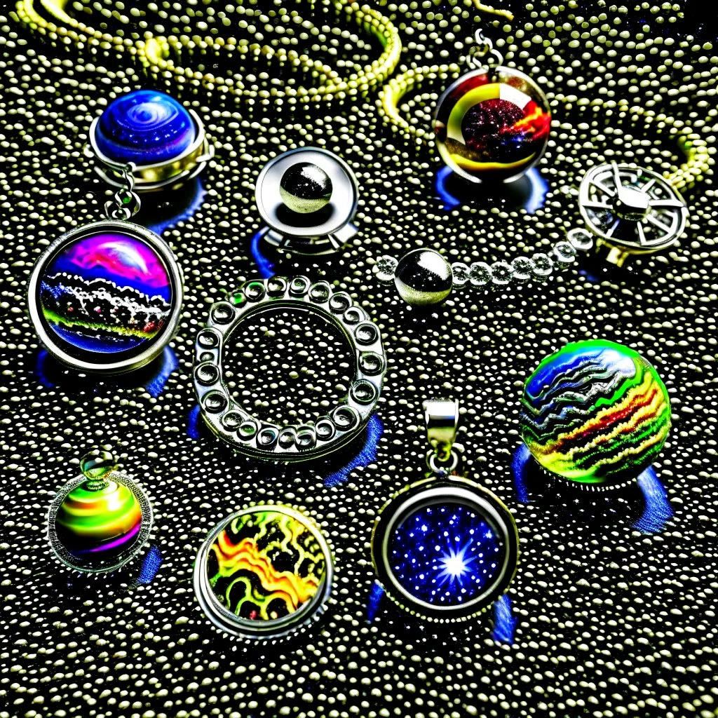 Planets as Pieces of Jewelry