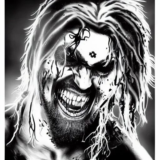 Imagine Zombie Jason momoa, dramatic light, high detail, cinematic