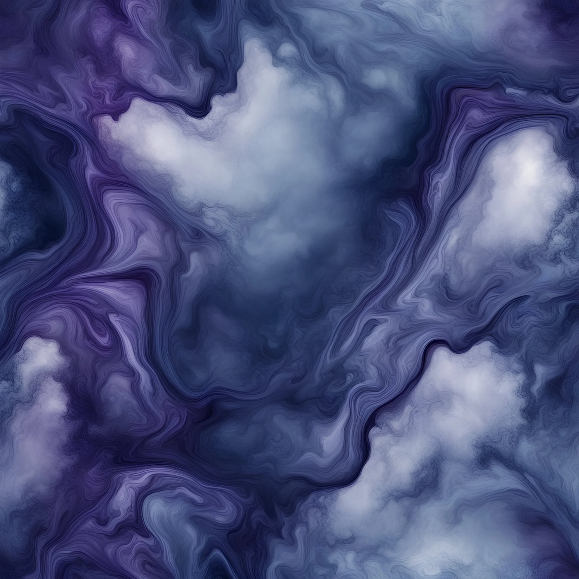 Hyper Realistic Navy-Blue & Purple Marble Texture with vignette effect