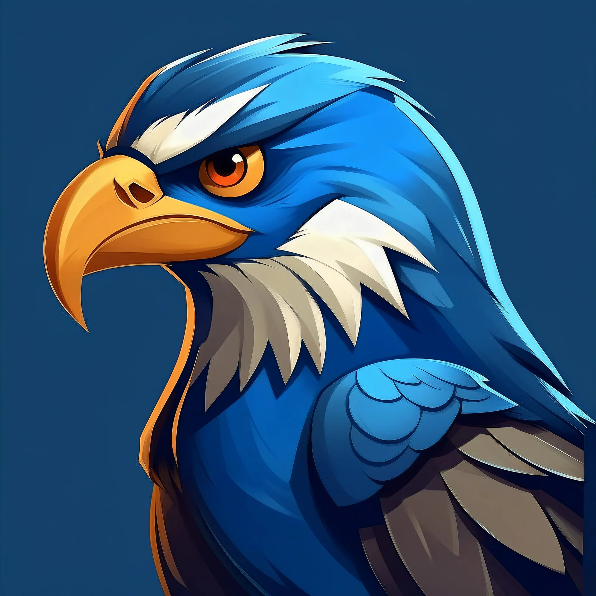 I need a Falco icon illustration