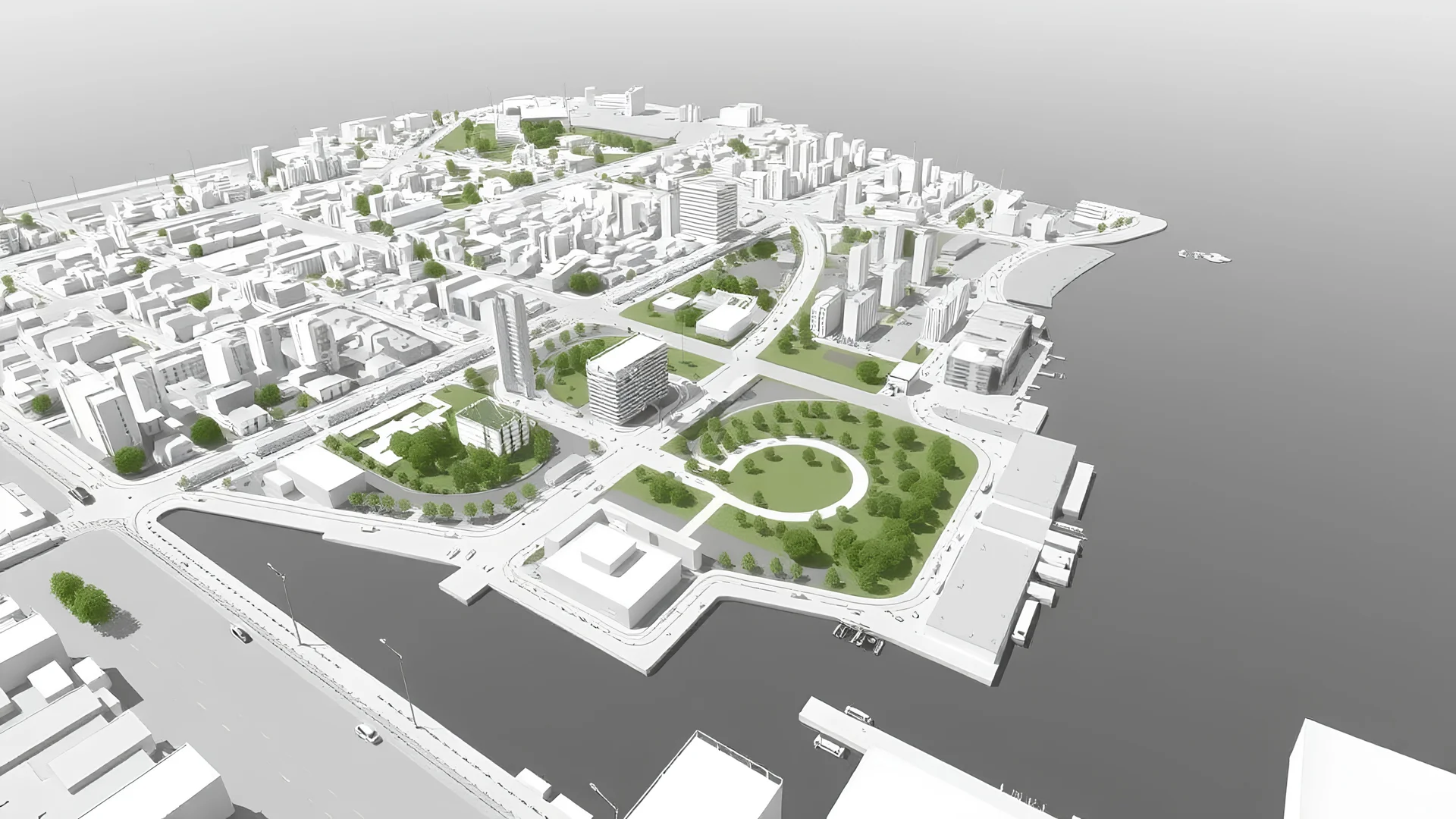 In conceptual terms, our proposal aims to understand the possibilities of a post-port city. On an infrastructural level, we try to induce and re-articulate a more eloquent fluidity between the different urban components: the park, the port, the market, the city centre.