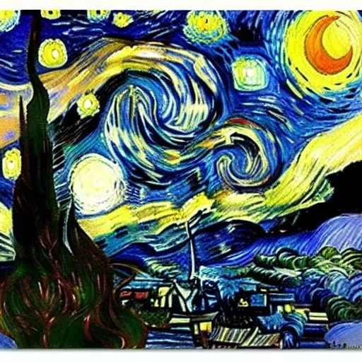 Van Gogh, space marine