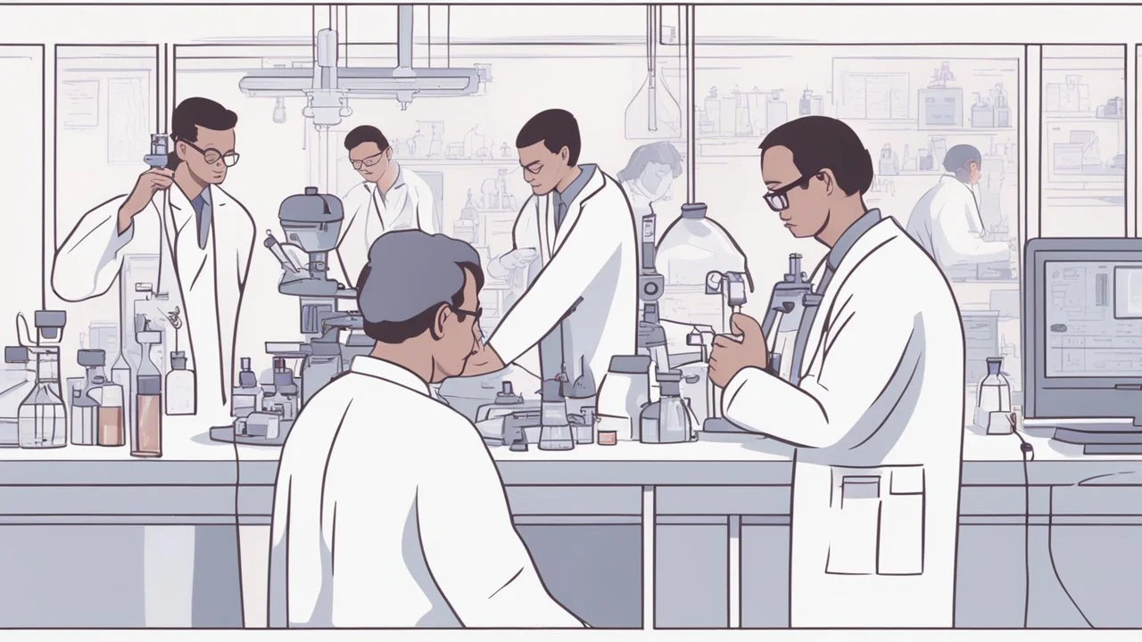 The image for the article can depict a dedicated medical team engaged in advanced laboratory research. In this scene, doctors and researchers come together to study and understand rare and intriguing diseases. The atmosphere is one of discovery, science, and technological advancement, with the team diligently working to improve human understanding of these mysterious conditions and develop better treatments for patients. The image reflects scientific progress and the efforts made to achieve adva