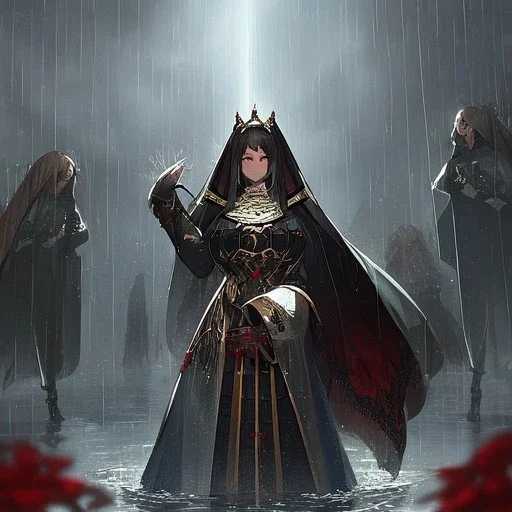 Dead's Queen, raining, raiven,