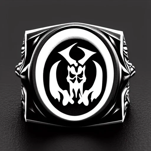 Devil demon satan king knights war code prophecy black and white reptilian ring god