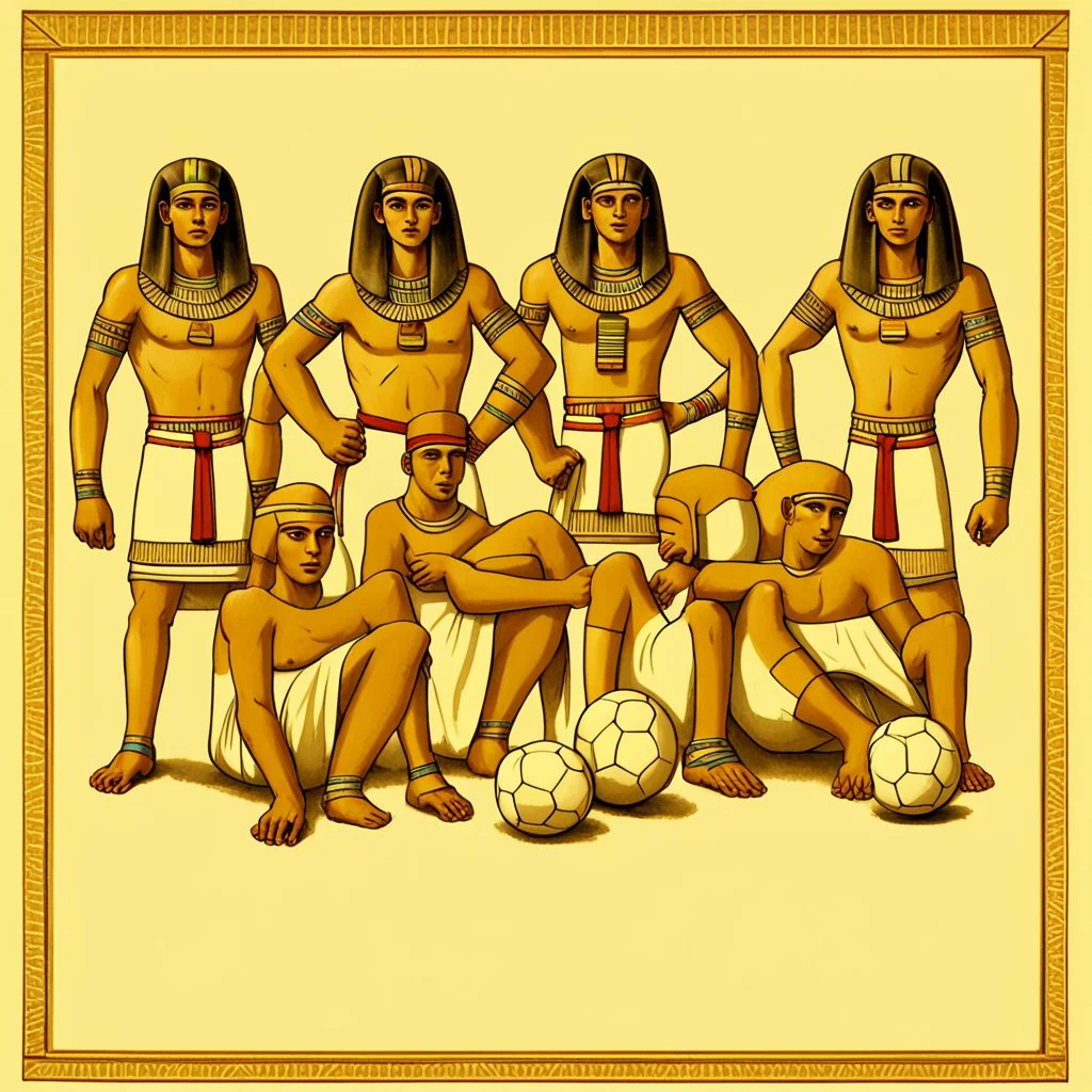 Ancient Egyptian Soccer Team