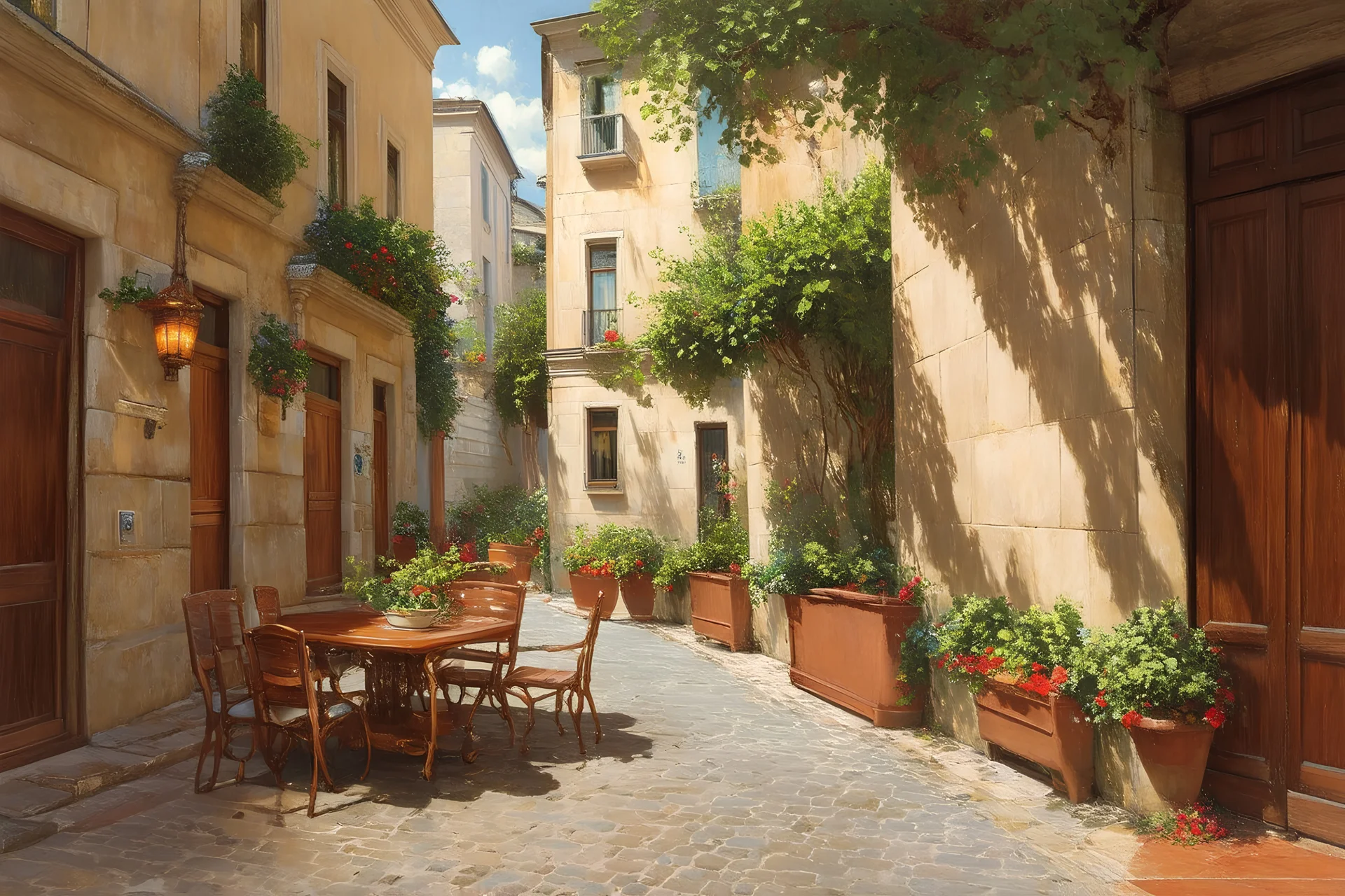 Peder Mork Monsted style, athens, greece