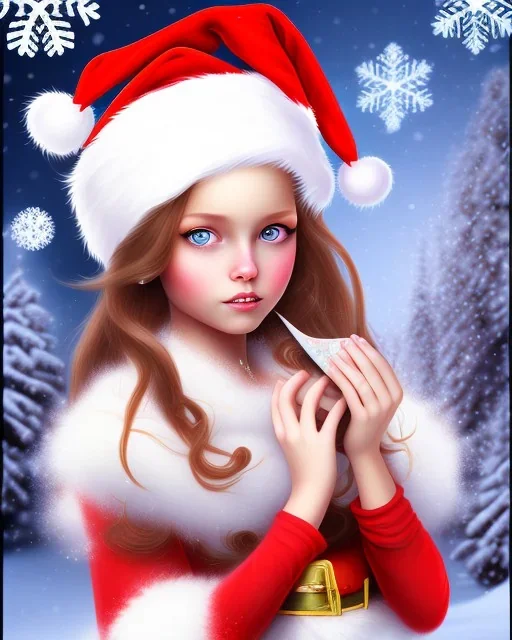 Christmas girl