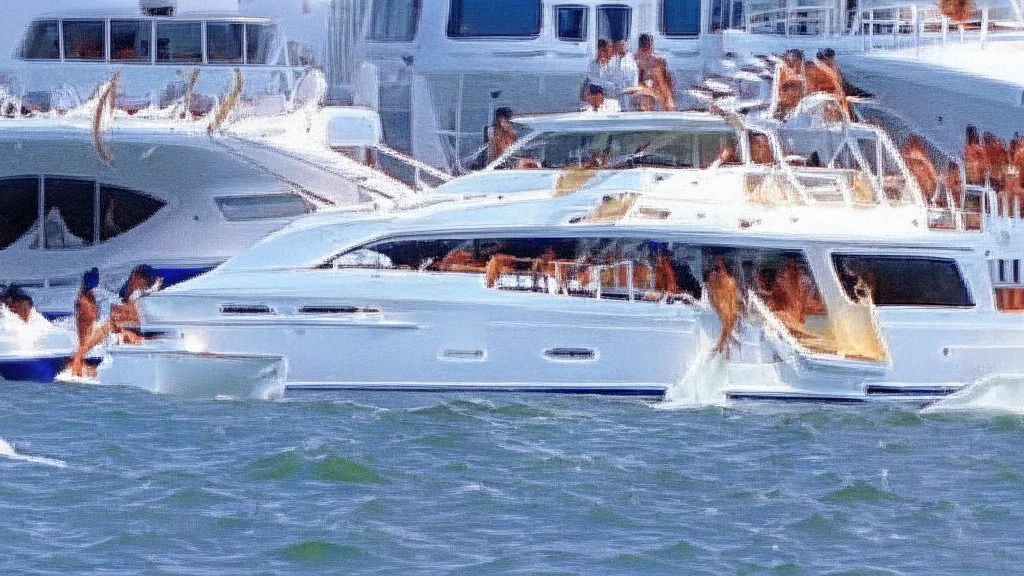 college party on yacht causing damage