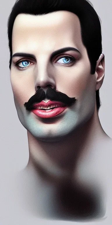 Insanely detailed character portrait of freddie mercury singing::perfect proportions::flawless perfect hands::by Artgerm, Greg Olsen, Pixar, WLOP:: hyperrealistic, hyper detailed, photorealistic :: a masterpiece, incredible composition, amazing depth, imposing, meticulously composed, 8k :: unreal engine :: detailed matte painting, deep color, fantastical, intricate detail, splash screen, complementary colors, fantasy concept art, 8k resolution trending on Artstation Unreal Engine