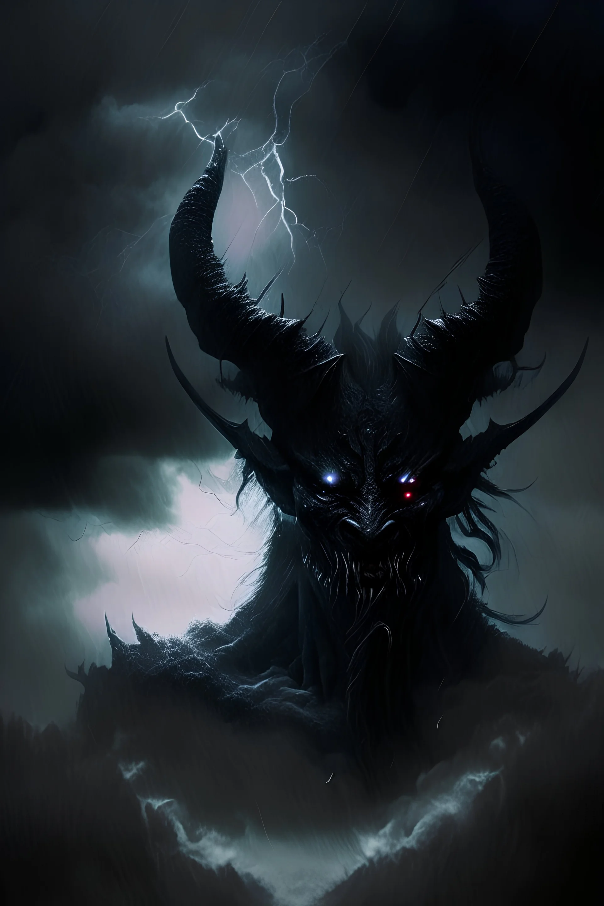 byriron demon, dark sky