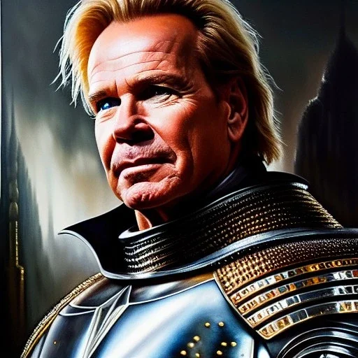 Ultra detailed fullbody Portrait in oil on canvas of Aldrich Killian with armor,intense stare,extremely detailed digital painting, extremely detailed face,crystal clear Big eyes, mystical colors ,perfectly centered image, perfect composition, rim light, beautiful lighting,masterpiece,8k, stunning scene, raytracing, anatomically correct, in the style of robert e howard and Ken Kelley and Ohrai Noriyoshi and Simon Bisley and tomzj1