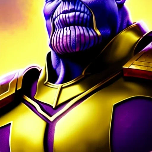 ultra detailed fullbody portrait of Thanos Showing the infinity gauntlet wearing Armor, extremely detailed digital painting, extremely detailed face,crystal clear eyes, in the style of robert e howard and pablo oliveira and Ken Kelley and Keith Parkinson , mystical colors, perfectly centered image, perfect composition, rim light, beautiful lighting,8k, stunning scene, raytracing