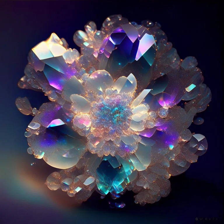 iridescent cluster