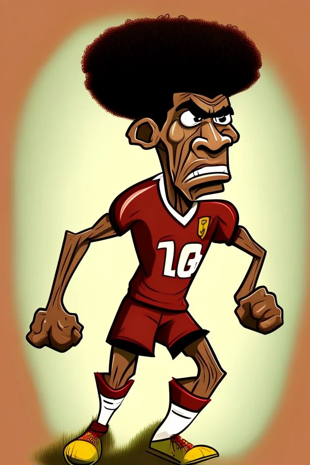 Pervis Estupinan Footballer cartoon 2d