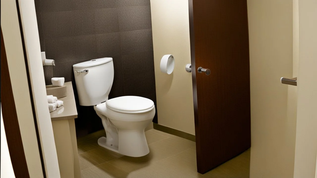 Hotel room toilet overflows while man tries to still defecate into it