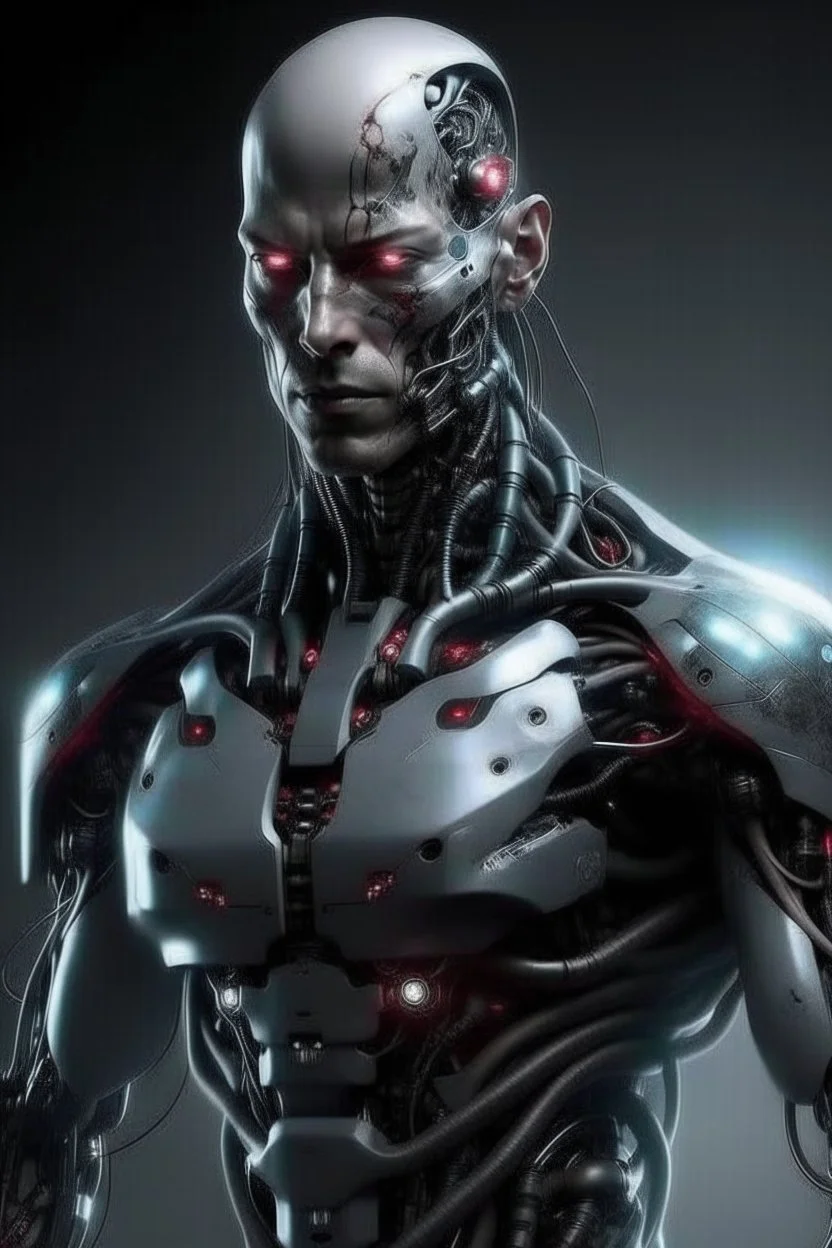 a deadly man cool cyborg