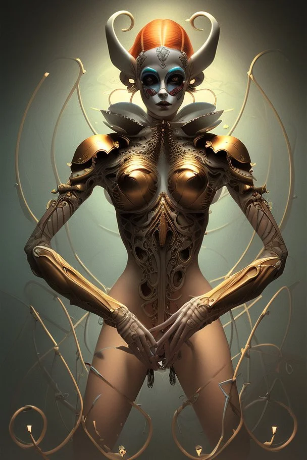 A harlequin character, playing cards with other people , sf, intricate artwork masterpiece, ominous, matte painting movie poster, golden ratio, trending on cgsociety, intricate, epic, trending on artstation, by artgerm, h. r. giger and beksinski, highly detailed, vibrant, production cinematic character render, ultra high quality model