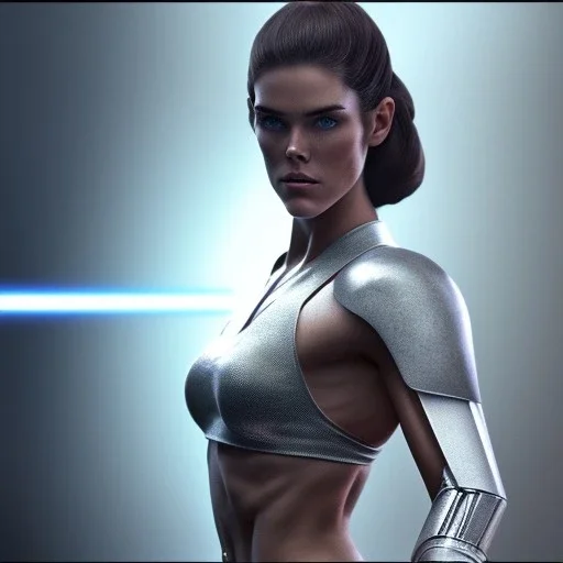 hilary rhoda bodybuilder star wars, movie still bluray screengrab hdr