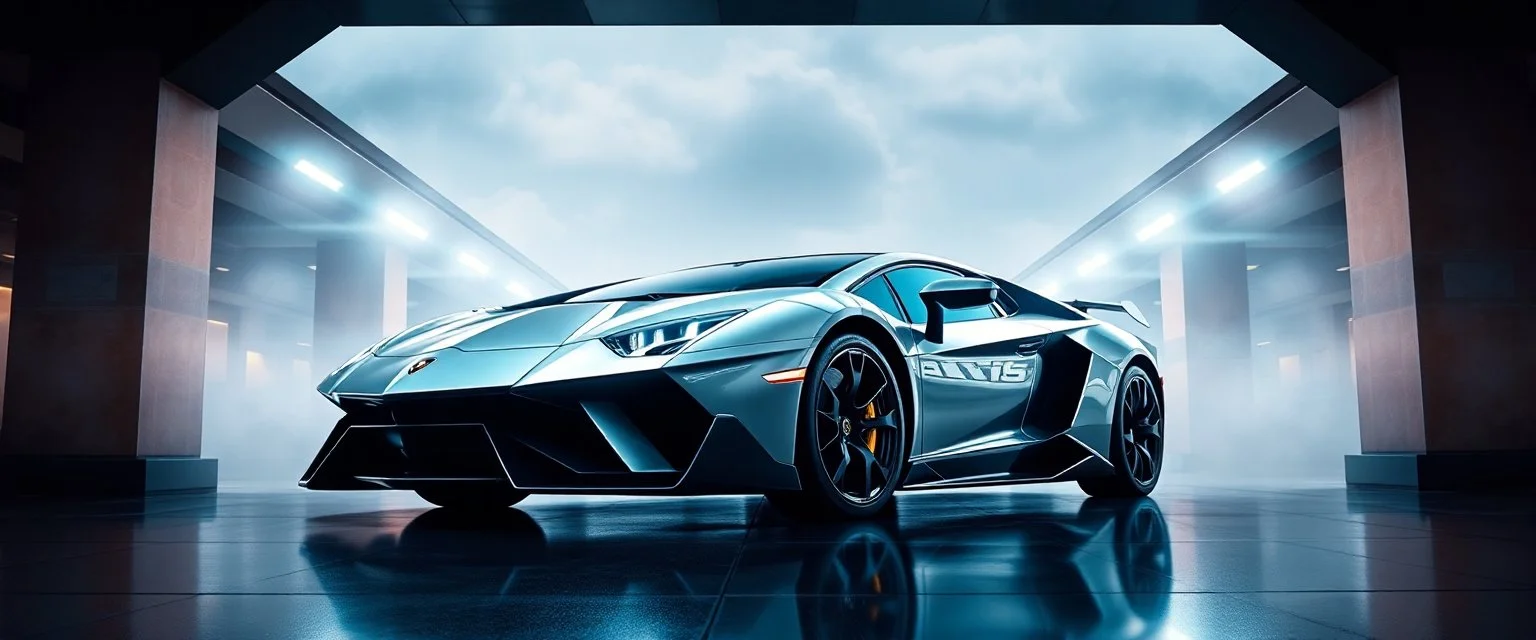 lamborghini but its higher or broader higher up