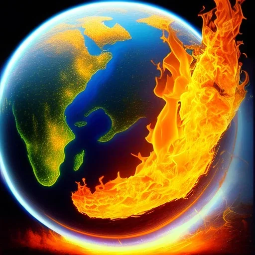 water, fire, air, earth