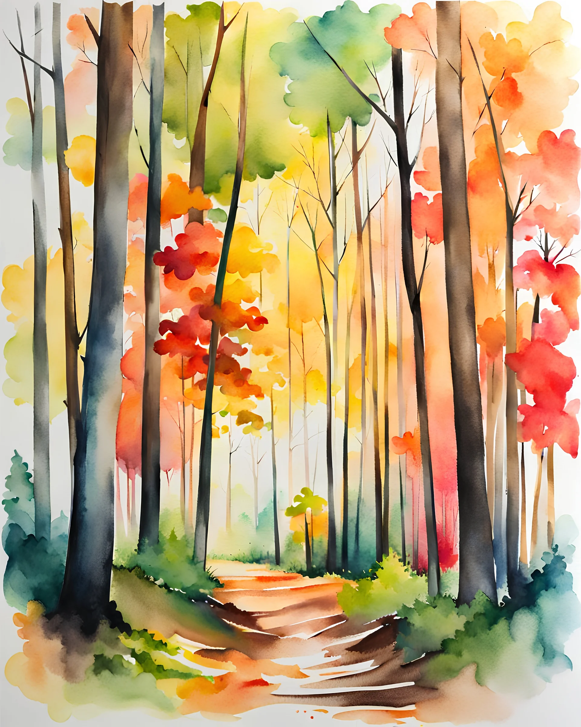 WATHERCOLOR WOODS