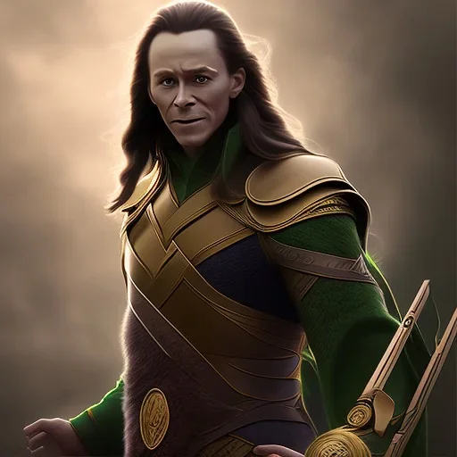 anime loki norse mythology face 8k quality