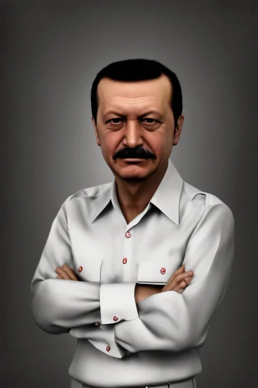 Recep Tayyip Erdogan As Josef Stalin