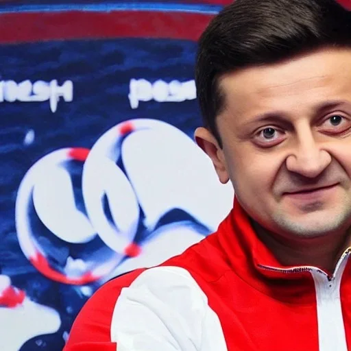 Volodymyr Zelensky wearing hot pants