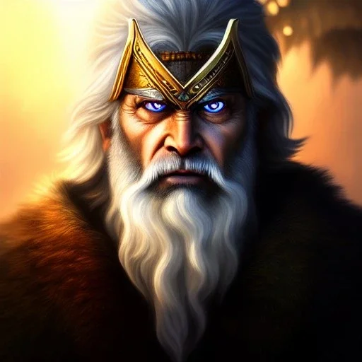 ultra detailed fullbody portrait of Odin, extremely detailed digital painting, intrincate, extremely detailed face,crystal clear Big Glowing eyes, mystical colors , perfectly centered image, perfect composition, rim light, beautiful lighting, 8k, stunning scene, raytracing, in the style of robert e howard and pablo oliveira and Ken Kelley