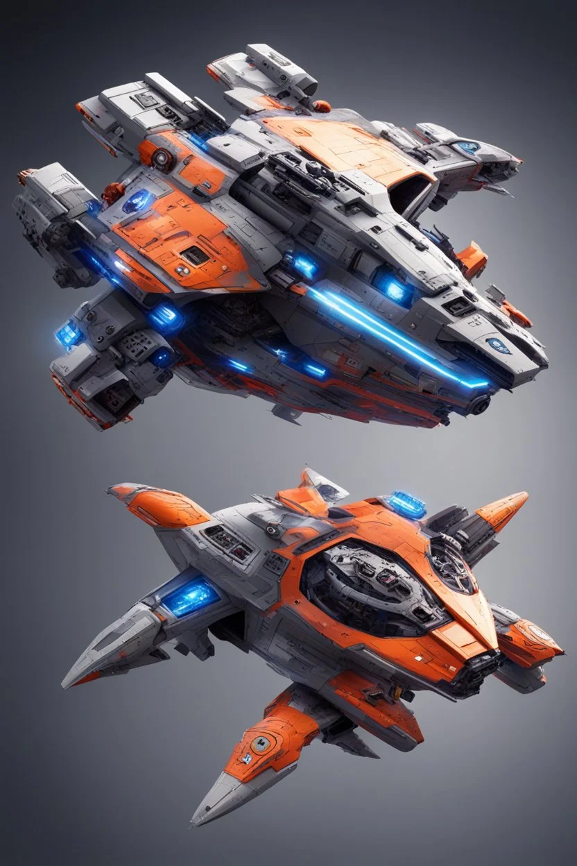 A combination of a super advanced space machine and a crazy Max fighter, super sporty, with color and nano technology