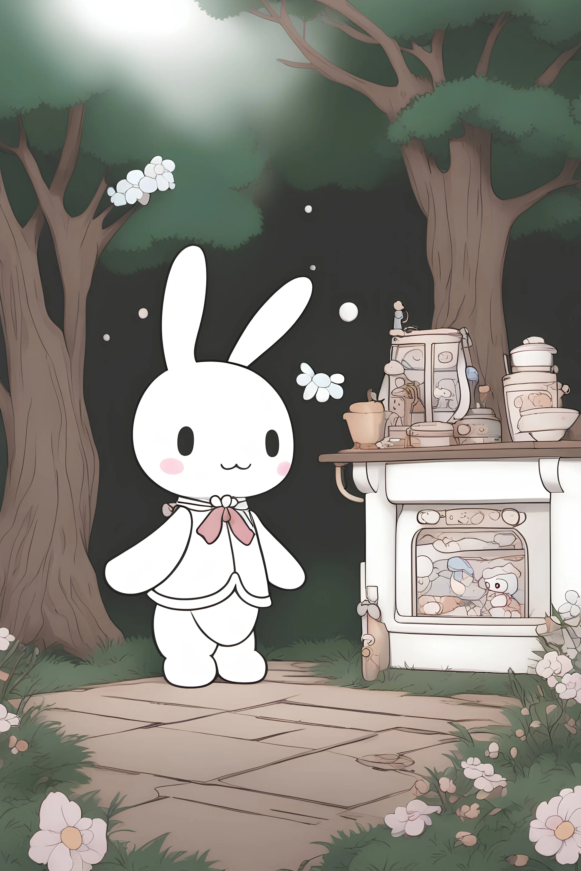 cinnamoroll coloring pages