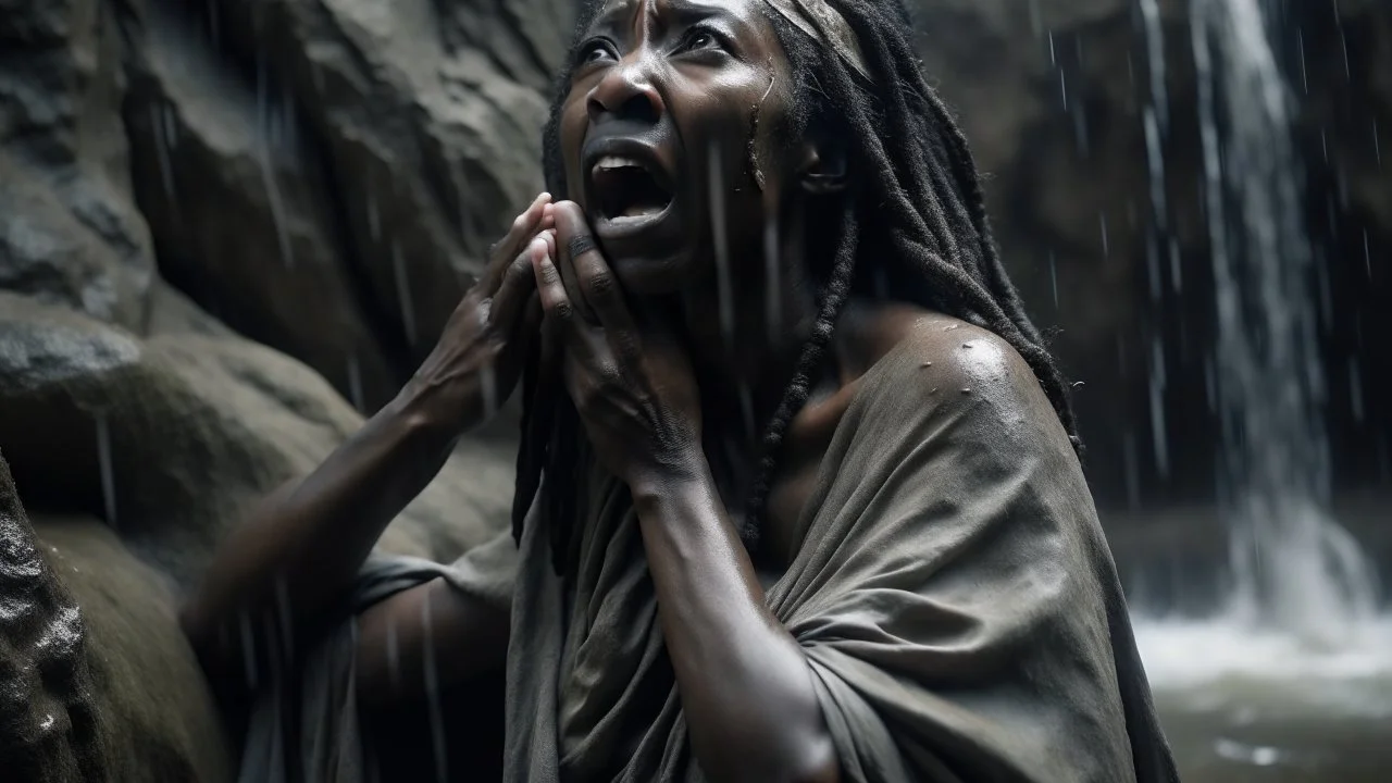 Niobe is transformed into a perpetually weeping rock.