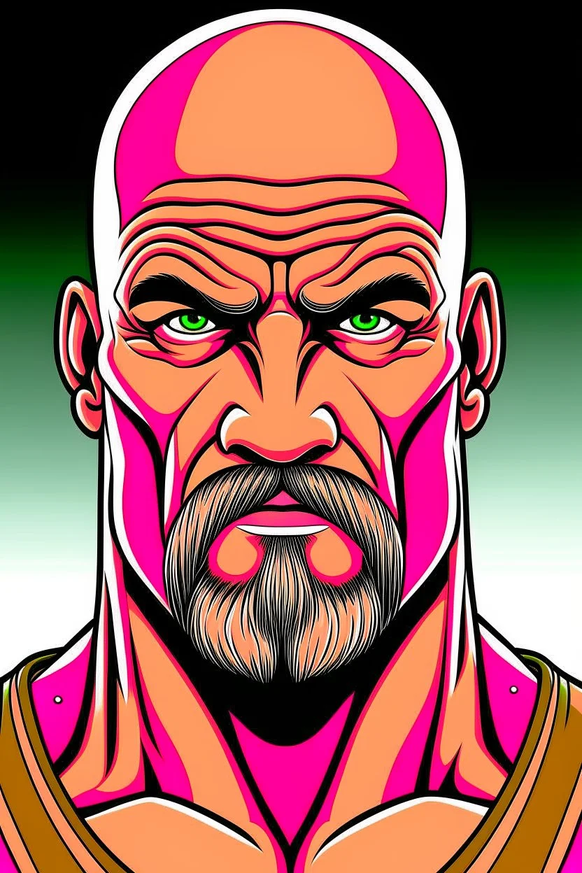 Bill Goldberg American professional wrestler catoon 2d