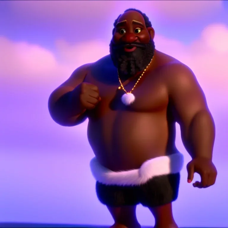 black Santa