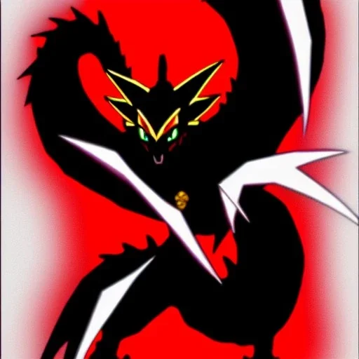 Dragon noir aux yeux rouges, yu-gi-oh