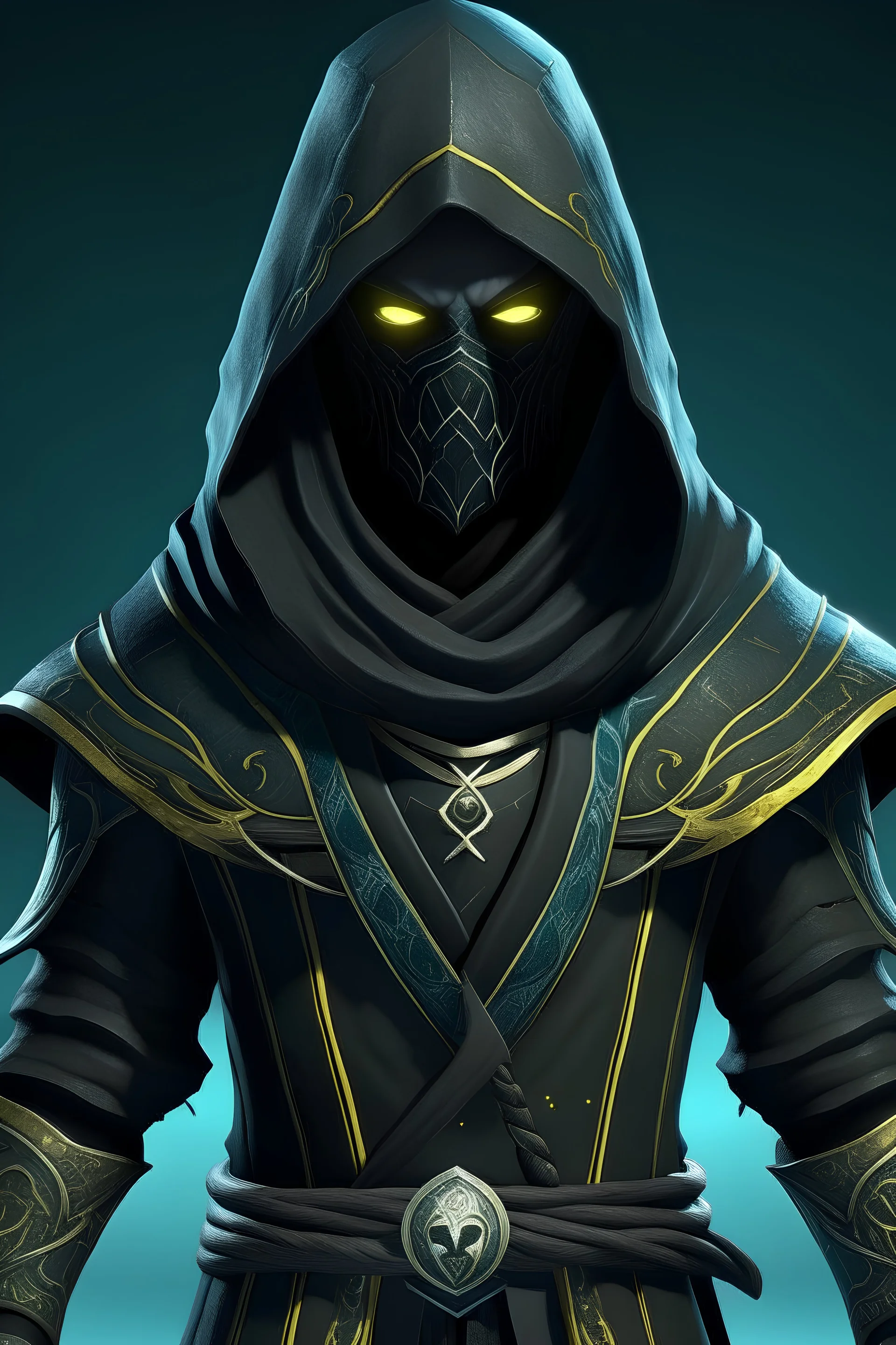 shadar-kai warlock hooded