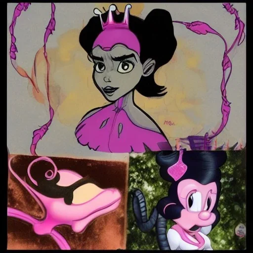 xenomorph, princess, Disney, tiara