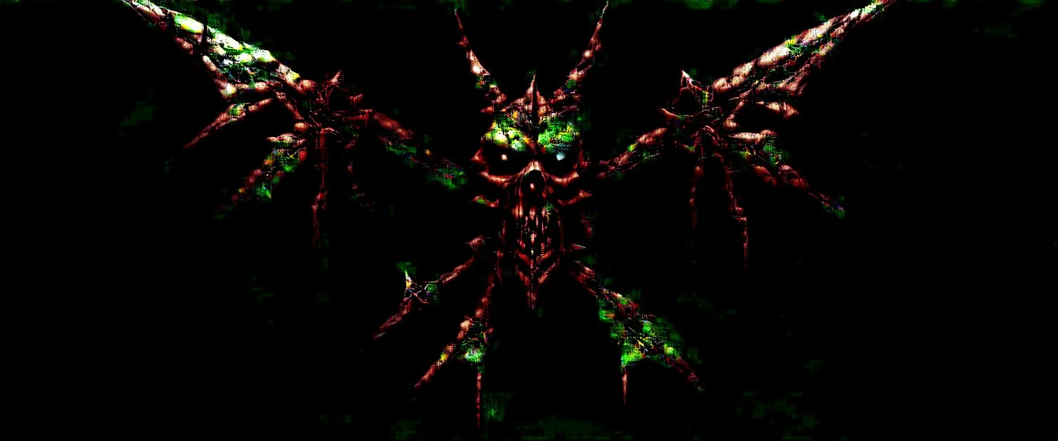 {Greedy} {Greediest} {Gluttony} {Beelzebub lord of flies}{Carrion} {“chaos and salvation!!} - {“Diabolos, Sealed God of Madness!!} -{realism} - {photographic} - [LOGO] chaotic being, detailed, unique, and immersive style!! imaginative idealization {“Devourer of worlds!!} : :-1